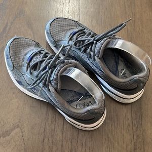 Ryka Blue & Silver Radiant Plus tennis shoes